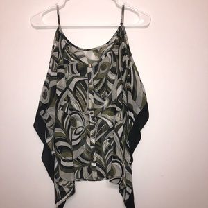 Jennifer Lopez Green Sleeveless top